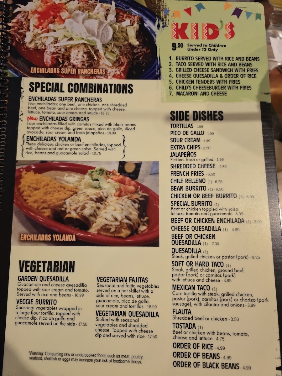 Mr. Tequila Mexican Restaurant Menu - Image 2