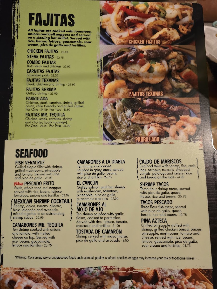 Mr. Tequila Mexican Restaurant Menu - Image 3