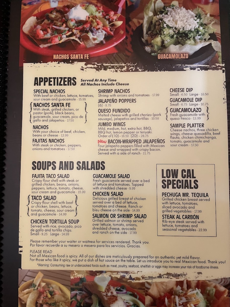 Mr. Tequila Mexican Restaurant Menu - Image 5