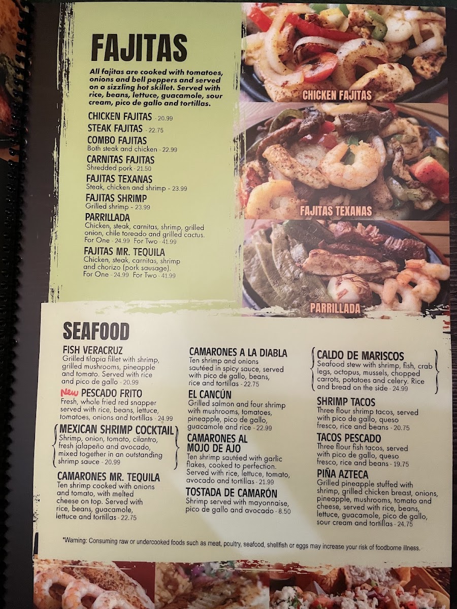 Mr. Tequila Mexican Restaurant Menu - Image 6